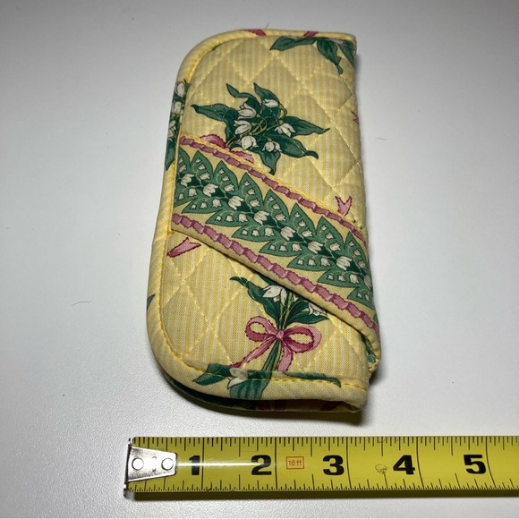Vera Bradley Hope Lilly of the Valley Retired Soft Double Eyeglass Case - Picture 4 of 11